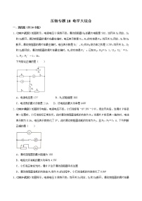 2021年中考物理压轴培优练《专题18电学大综合》学生版