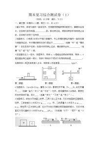 期末复习综合测试卷（1）2020-2021学年人教版八年级物理下册（word版 无答案）