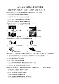 2021年云南省中考物理真题含解析卷