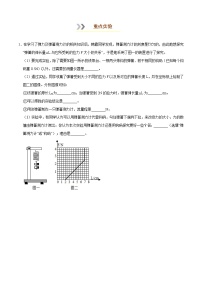 专题1.8  重点实验问题【重难热突破】八年级下册物理期末复习宝典（人教版）（原卷及解析卷）