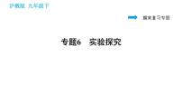 沪教版九年级下册化学 期末专题复习 习题课件