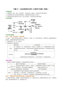 2021年上海市中考新初三暑期化学讲与练 专题19 《走进溶液的世界》全章复习巩固（提高）学案