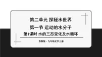 化学鲁教版第二单元 探索水世界第一节 运动的水分子授课ppt课件