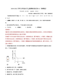 2020-2021学年初中九年级化学上学期期末测试卷01（鲁教版）（解析版）