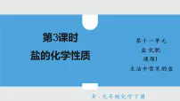 人教版九年级下册第十一单元 盐 化肥课题1 生活中常见的盐课文ppt课件