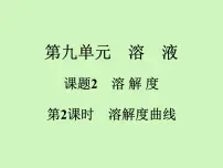 初中人教版课题2 溶解度课前预习ppt课件