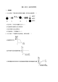 2021年全国各地中考真题分类化学-第5单元 化学方程式(1)