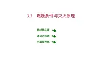 初中化学科粤版九年级上册3.3 燃烧条件与灭火原理习题课件ppt