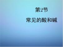 2021学年第八章 常见的酸、碱、盐8.2 常见的酸和碱教课课件ppt