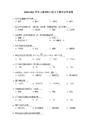 2020-2021学年上海市虹口区九下期中化学试卷