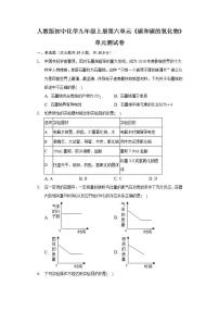 初中化学第六单元 碳和碳的氧化物综合与测试单元测试课后复习题
