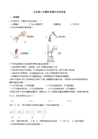 2021年河南省洛阳市九年级上学期化学期中考试试卷