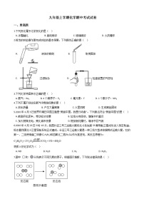 2021年湖北省武汉市汉阳区九年级上学期化学期中考试试卷