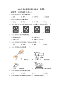 2021年北京市通州区中考化学一模试卷