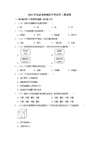 2021年北京市西城区中考化学二模试卷