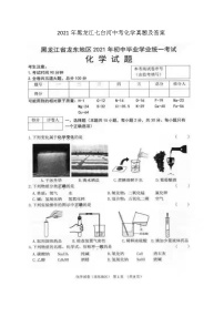 2021年黑龙江七台河中考化学真题及答案