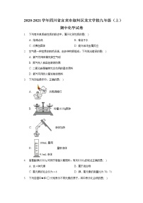 2020-2021学年四川省宜宾市叙州区龙文学校九年级（上）期中化学试卷