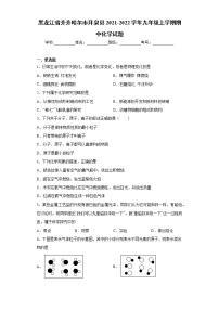 黑龙江省齐齐哈尔市拜泉县2021-2022学年九年级上学期期中化学试题（word版 含答案）