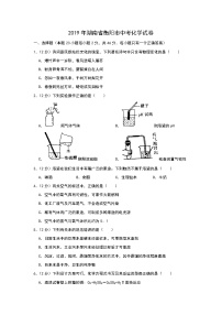 2019年湖南省衡阳市中考化学试题（解析版）