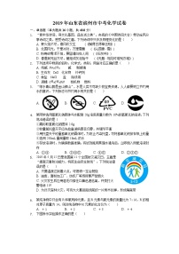 2019年山东省滨州市中考化学试题（解析版）