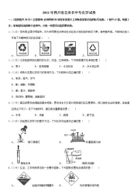 2021年四川省自贡市中考化学真题(含解析)