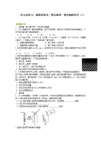 化学九年级第一学期4.2 碳练习