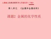 人教版九年级下册课题 2 金属的化学性质教案配套课件ppt