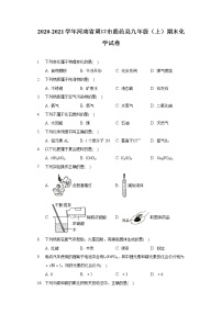 2020-2021学年河南省周口市鹿邑县九年级（上）期末化学试卷