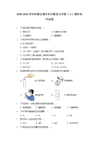 2020-2021学年内蒙古通辽市开鲁县九年级（上）期末化学试卷