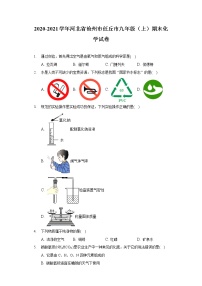 2020-2021学年河北省沧州市任丘市九年级（上）期末化学试卷