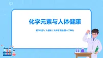 初中化学人教版九年级下册第十二单元 化学与生活课题2 化学元素与人体健康精品习题课件ppt