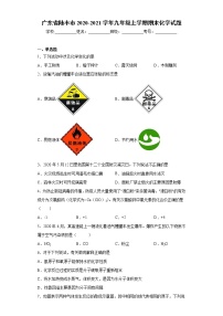 广东省陆丰市2020-2021学年九年级上学期期末化学试题（word版 含答案）