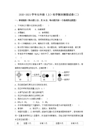 河南省濮阳市华龙区2021-2022学年九年级上学期化学期末模拟题(二)（word版 含答案）