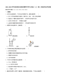 广东省深圳市龙岗区横坪中学2021-2022学年九年级上学期第二次段考化学试卷（Word版含答案）