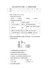 海南省海口市海南枫叶国际学校2021-2022学年九年级上期末化学试卷（Word版含答案）