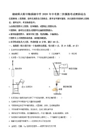 精品解析：2020年湖南省长沙市师大附中梅溪湖中考二模化学试题（解析版+原卷版）