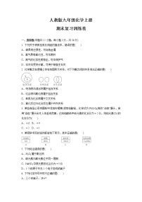 +2021-2022学年上学期九年级化学人教版上册期末复习训练卷