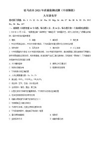 河南省驻马店市2021年中考模拟化学试题(含答案)