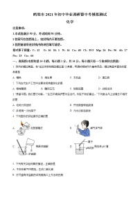 河南省鹤壁市2021年中考模拟化学试题（含答案）