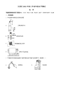 精品解析：2021年内蒙古呼和浩特市玉泉区中考二模化学试题（解析版+原卷版）