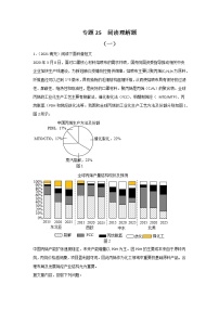 2021中考化学真题分类汇编 专题25 阅读理解题（学生卷+教师卷）