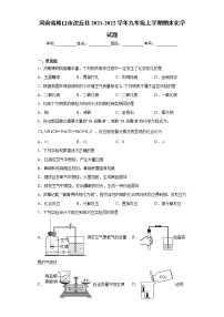 河南省周口市沈丘县2021-2022学年九年级上学期期末化学试题（word版 含答案）