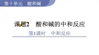 初中化学人教版九年级下册课题2 酸和碱的中和反应图片课件ppt