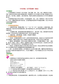 中考化学总复习化学图表题提高知识讲解学案