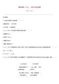 中考化学一轮复习第十一单元化学与社会发展课时训练17化学与社会发展练习鲁教版