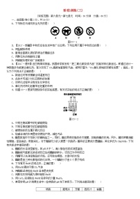 中考化学复习阶段训练三练习新版鲁教版