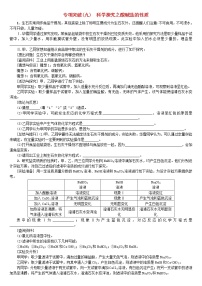 北京专版中考化学基础复习专项突破九科学探究之酸碱盐的性质练习