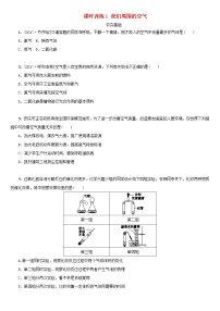 湖南省中考化学复习课时训练1我们周围的空气练习