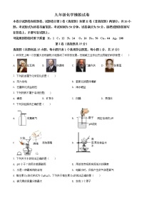 精品解析：2020年江苏省无锡市惠山区中考一模化学试题（解析版+原卷版）