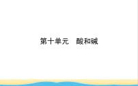 山东诗营市中考化学复习第十单元酸和碱课件